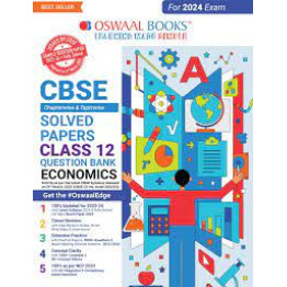 Oswaal CBSE Class 12 Economics Question Bank 2023-24 Book